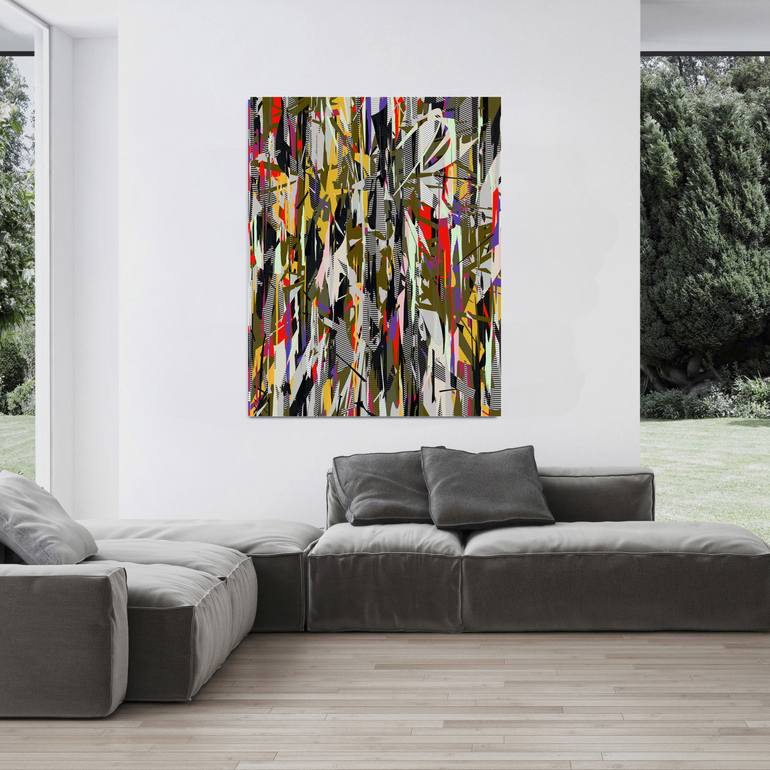 Original Abstract Expressionism Abstract Digital by Milan Terzic