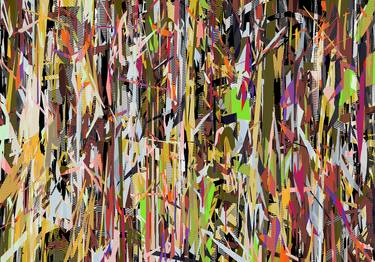 Original Abstract Expressionism Abstract Digital by Milan Terzic