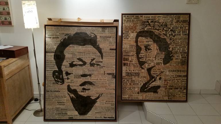 Original Other Politics Collage by Gabriel Dfq