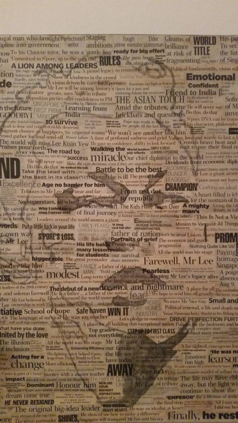 Original Other Politics Collage by Gabriel Dfq