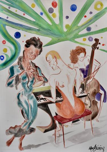 Original Music Paintings by Marco Di Francisca