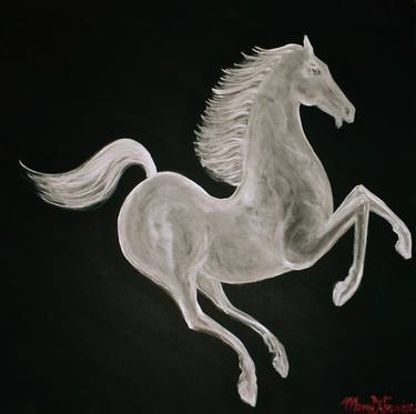 Print of Modern Horse Paintings by Marco Di Francisca
