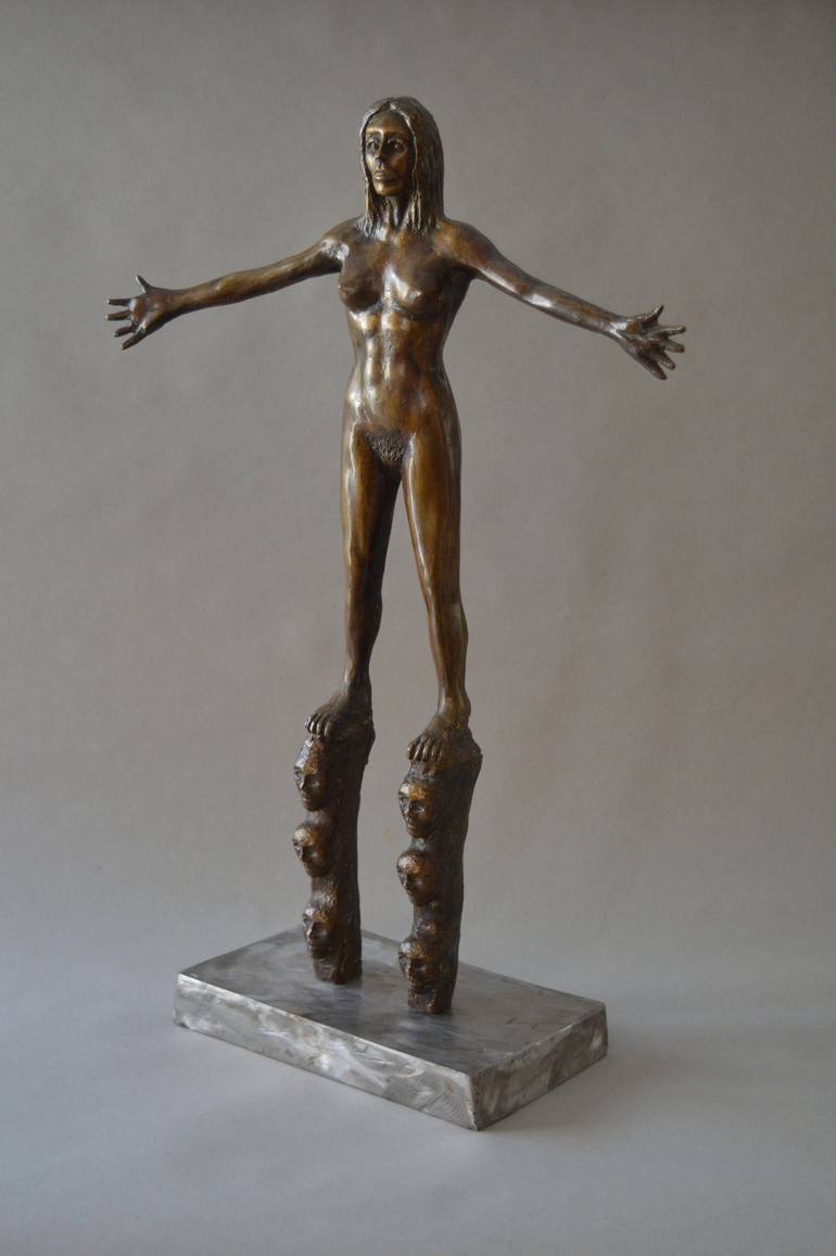 Original Figurative Fantasy Sculpture by Gilbert Gauthier