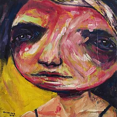 Original Expressionism People Paintings by Quim Moya