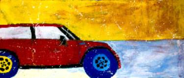 Original Abstract Car Paintings by KD Tobin
