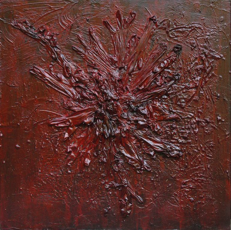 The Workers Blood Painting by Michael Jogerst Saatchi Art