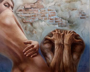 Original Fine Art Nude Paintings by Henry Cao