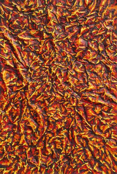 Original Modern Abstract Painting by Monika Skarzynska