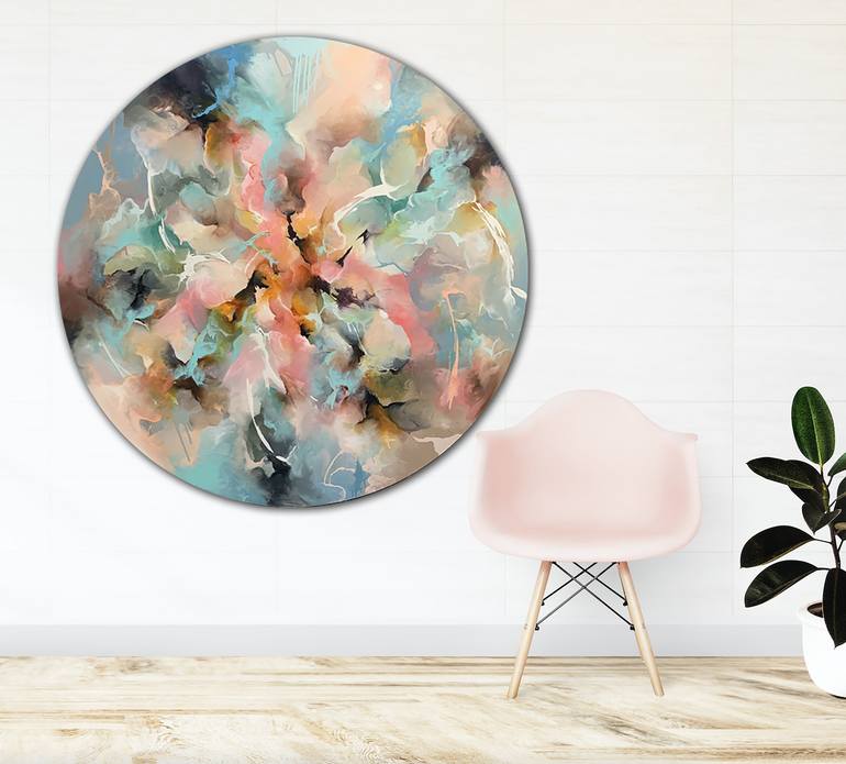 Original Abstract Painting by kate clarkson