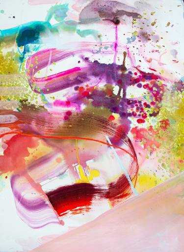 Original Abstract Mixed Media by Jessica Matier