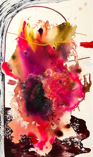 Original Abstract Expressionism Abstract Paintings by Jessica Matier