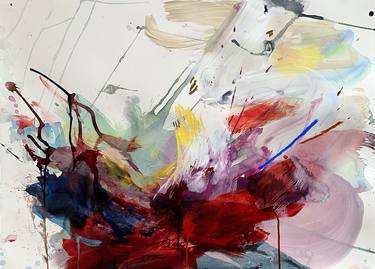 Original Abstract Expressionism Abstract Paintings by Jessica Matier