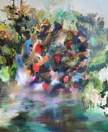 Original Abstract Tree Paintings by Jessica Matier