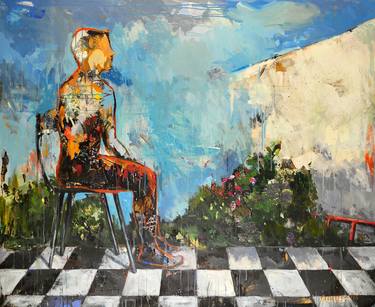 Print of Figurative Garden Paintings by Giorgos Achilleos