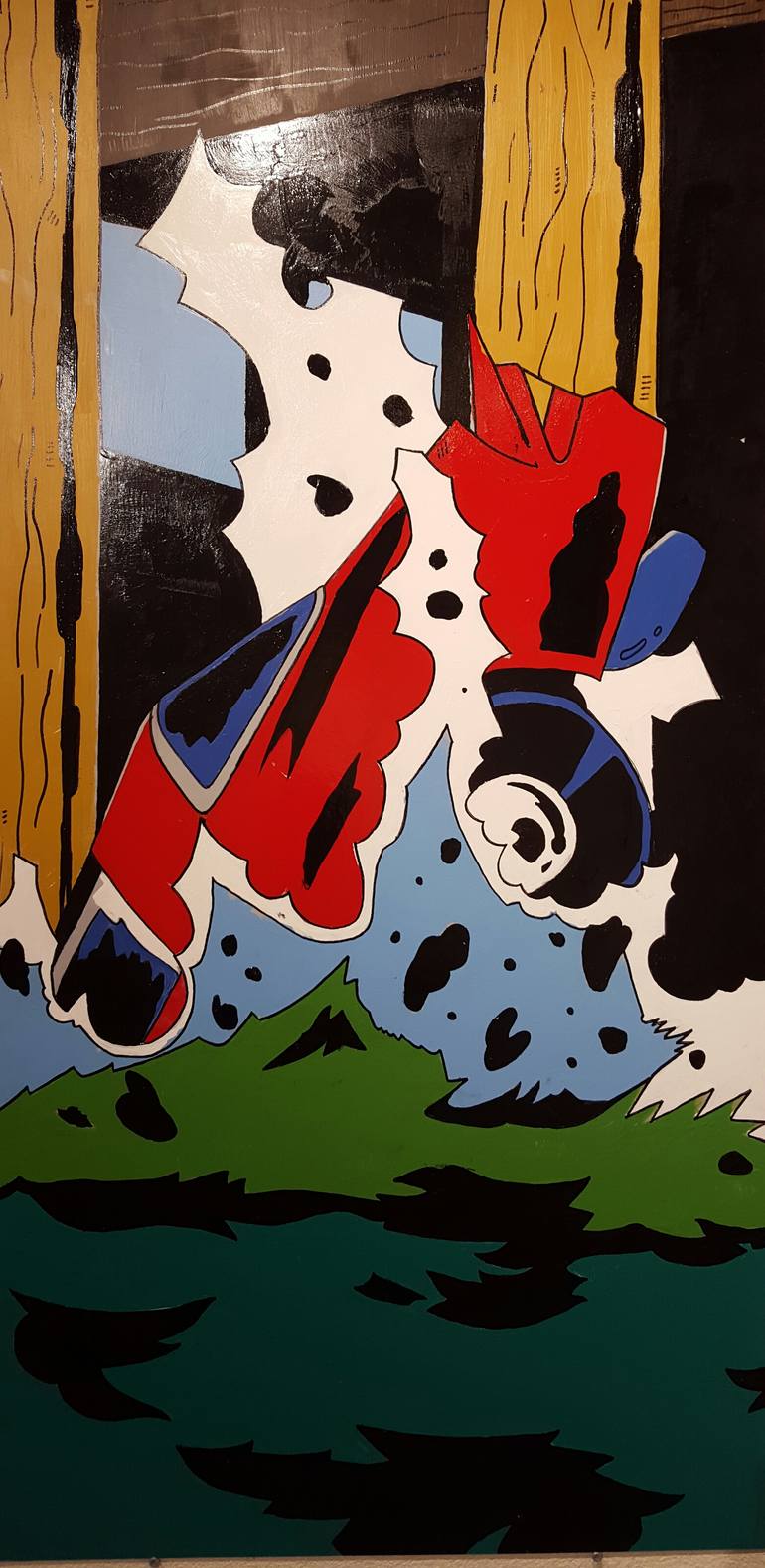 Original Pop Art Pop Culture/Celebrity Painting by Mick Limon