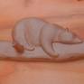 I live on Vancouver Island and we have large trees and bears all over the island. I hope you feel the size and scope of the trees I have carved in relationship to the bear.
The frame is made from live edge maple wood. The tree the bear is in is hemlock and the other tree is elm.
The artwork is hung with 2 aluminum j rails which are included.
The artwork is signed by the artist.