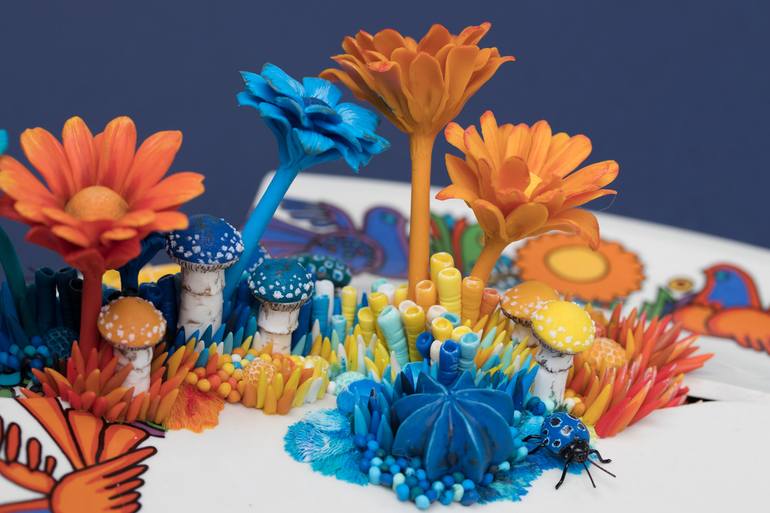Original Conceptual Nature Sculpture by Stephanie Kilgast