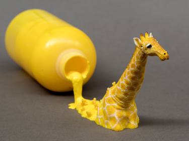 Hello Sunshine! Miniature Giraffe Sculpture thumb