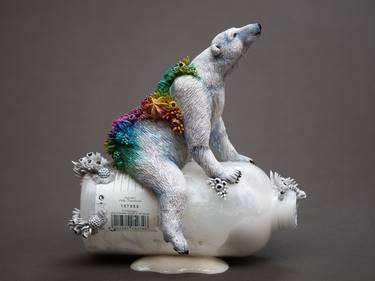 Hope - Polar Bear on a Plastic Bottle thumb