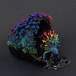 Neon Night (Frog on Plant Pot) by Stephanie Kilgast
