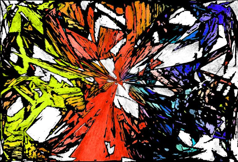 Original Abstract Expressionism Abstract Photography by Ilija Males