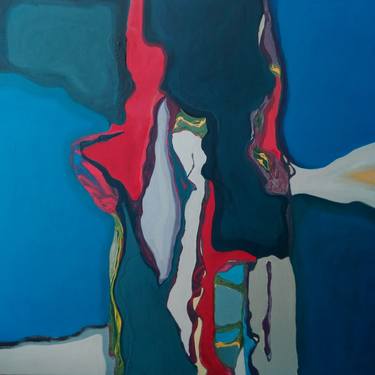 Original Abstract Painting by Jenny Wang Catton