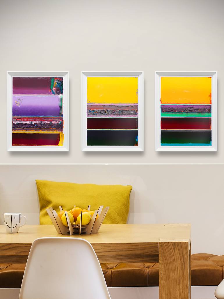 Original Conceptual Abstract Painting by Georgi Venelinov