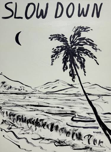 Original Contemporary Language Painting by Matt Higgins