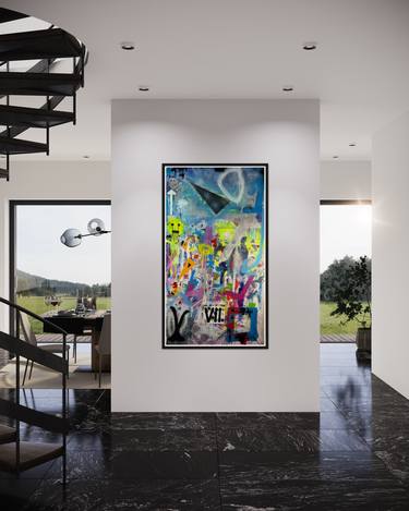 Original Abstract Expressionism Abstract Paintings by Paul Ferguson
