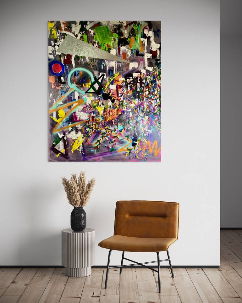 Original Abstract Painting by Paul Ferguson