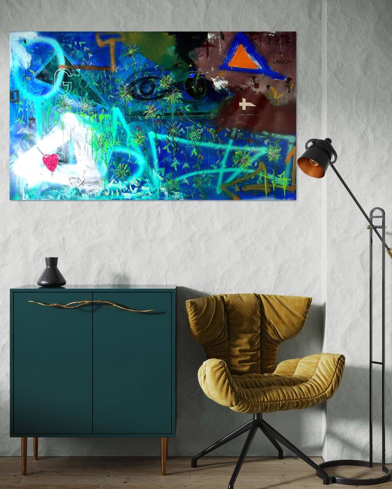 Original Abstract Painting by Paul Ferguson