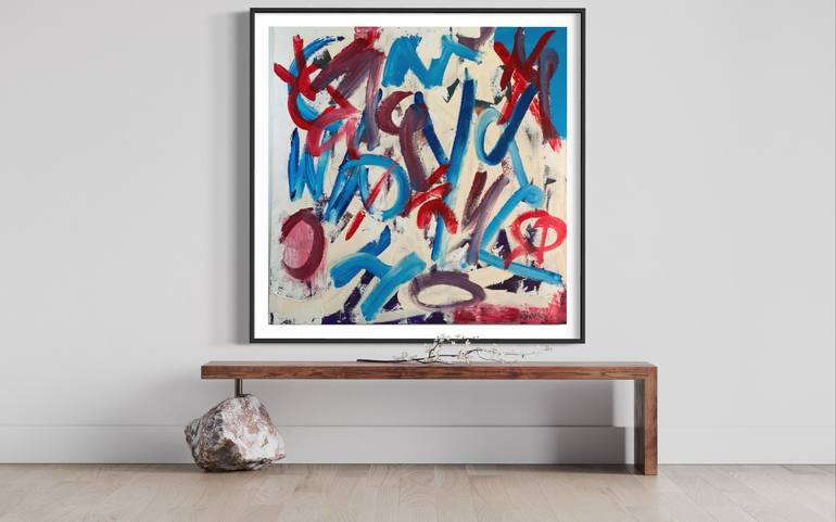 Original Abstract Expressionism Abstract Painting by Paul Ferguson