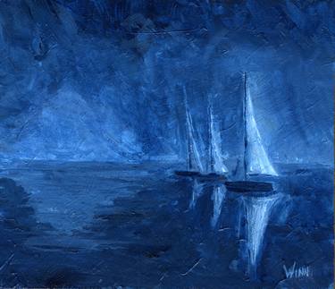 Print of Sailboat Paintings by Brett Winn