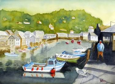Print of Fine Art Boat Paintings by Brett Winn