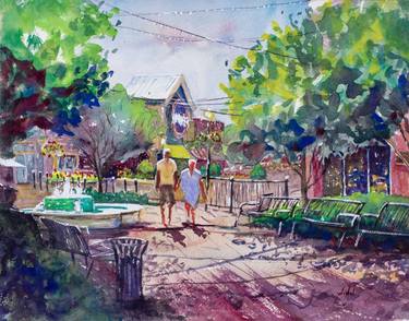 Print of Impressionism Places Paintings by Brett Winn