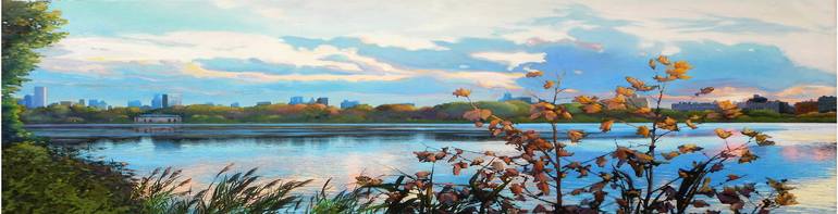 Print of Contemporary Landscape Painting by Larry DAmico