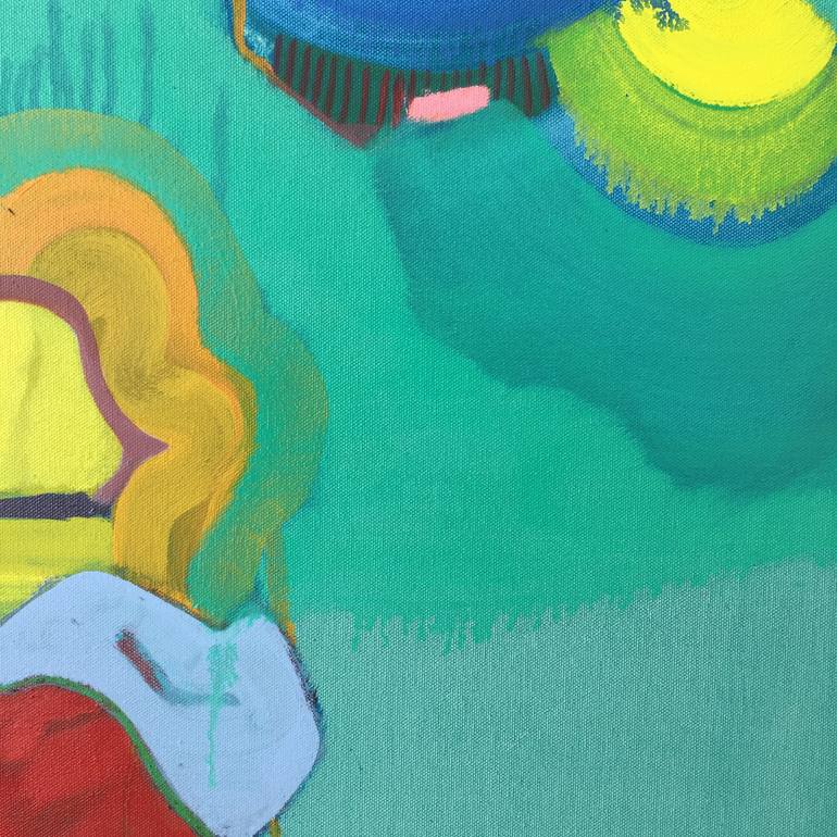 Original Abstract Landscape Painting by Ye Cheng