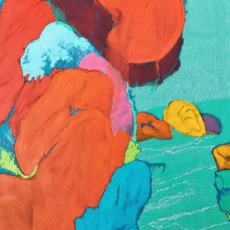 Original Abstract Landscape Painting by Ye Cheng