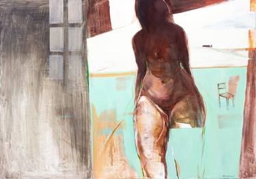 Original Abstract Body Paintings by Oksana Zahryva