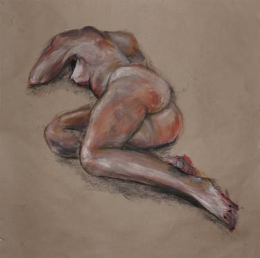 Print of Expressionism Nude Paintings by Chenlu Zhu