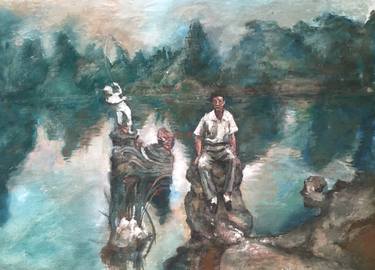 Print of Impressionism Culture Paintings by Chenlu Zhu
