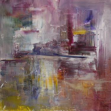 Original Abstract Expressionism Abstract Paintings by Ulla Maria Johanson