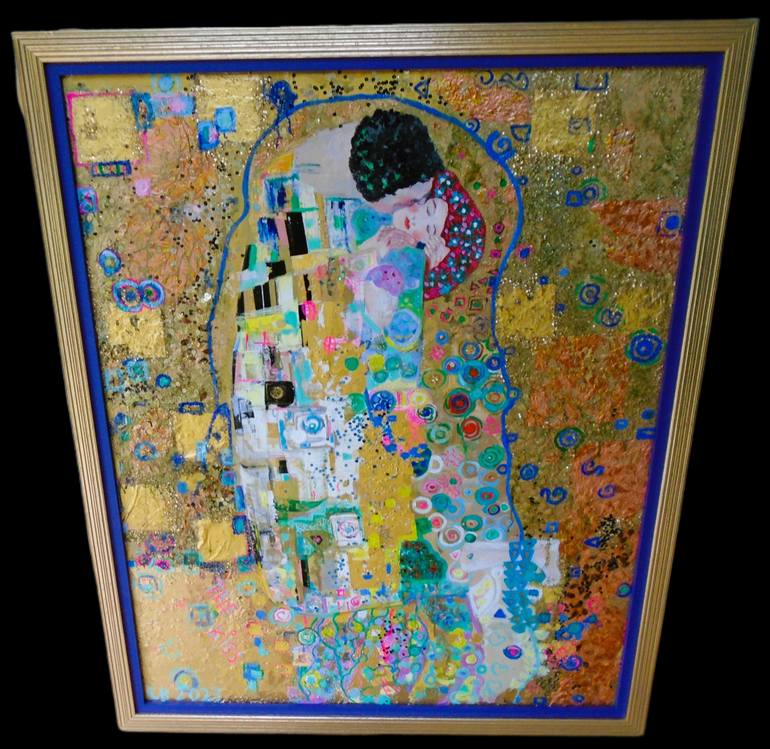 Original Impressionism Love Painting by Lesley Blackburn