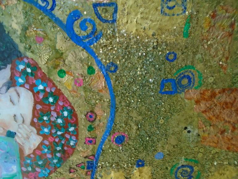 Original Impressionism Love Painting by Lesley Blackburn