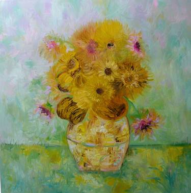 Original Floral Paintings by Lesley Blackburn