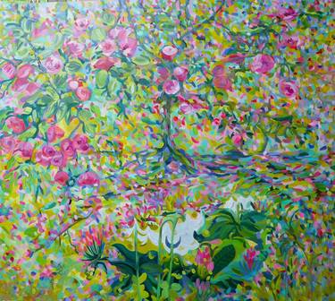 Original Impressionism Botanic Paintings by Lesley Blackburn