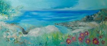 Original Impressionism Seascape Paintings by Lesley Blackburn