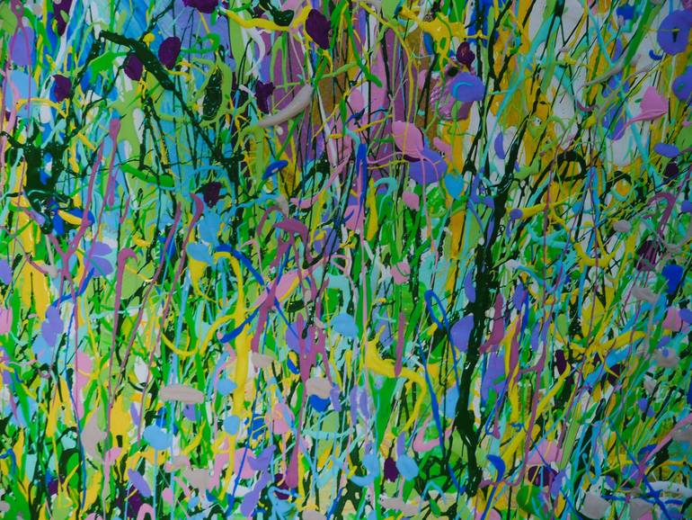 Original Other Floral Painting by Lesley Blackburn