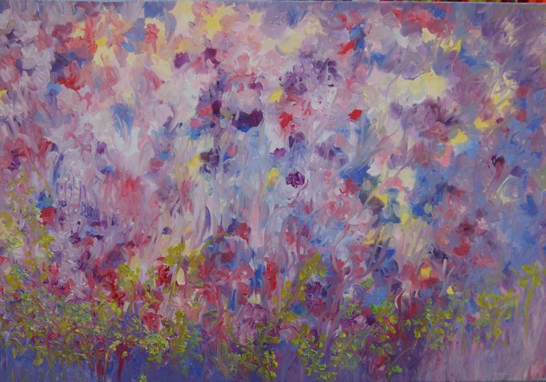 Original Floral Painting by Lesley Blackburn