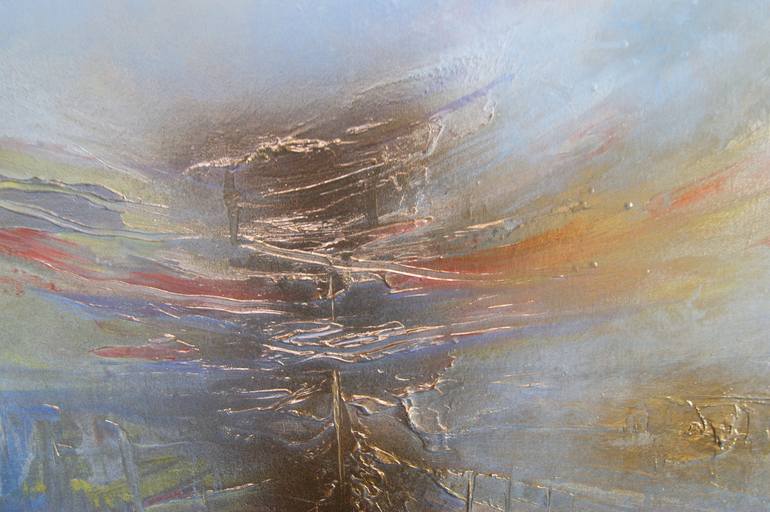 Original Abstract Painting by Lesley Blackburn